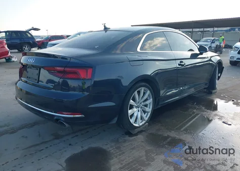 2018 Audi A5 2.0T Premium from USA, damaged, VIN WAUPNAF56JA015202